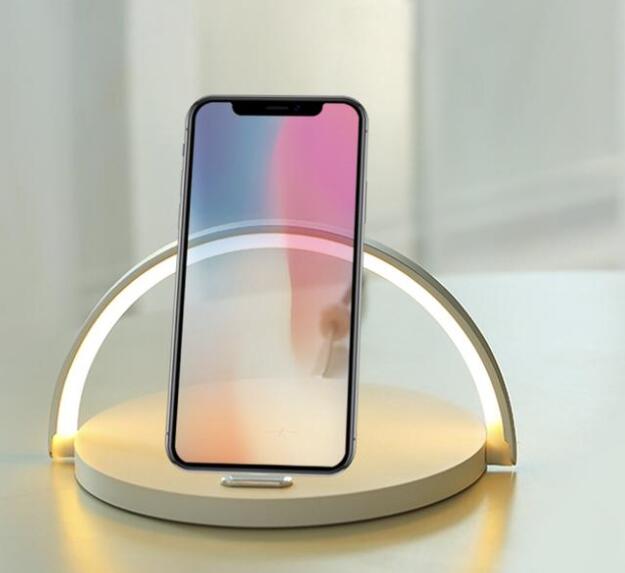 Wireless Charger Bed Night Lamp